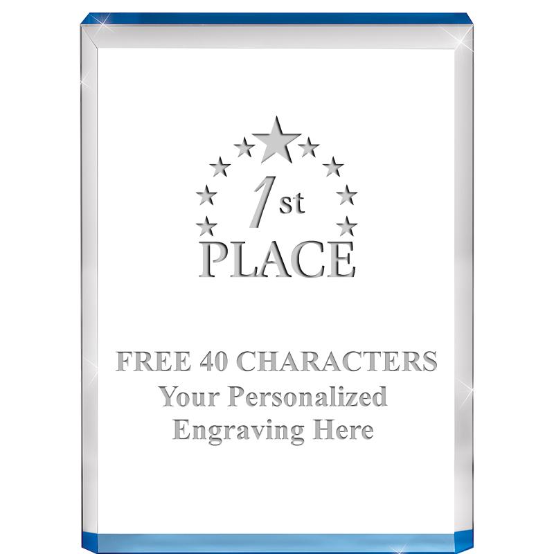 4" BLUE BILLBOARD ACRYLIC