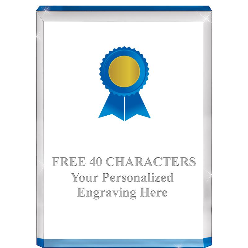 4" BLUE BILLBOARD ACRYLIC