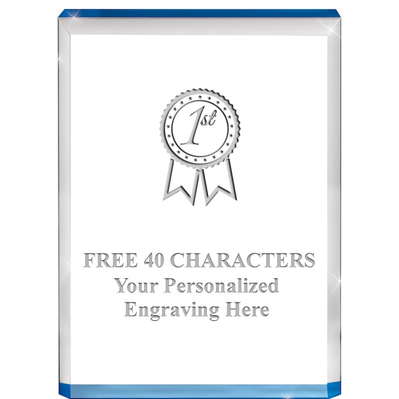 4" BLUE BILLBOARD ACRYLIC