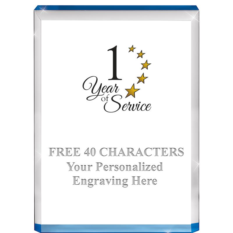 4" BLUE BILLBOARD ACRYLIC