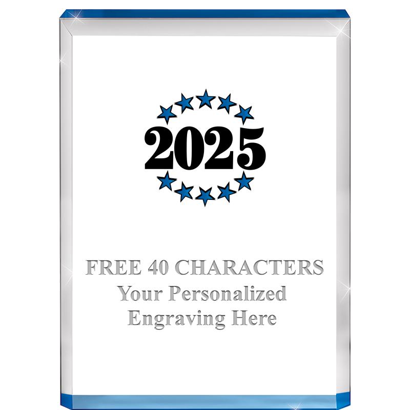 4" BLUE BILLBOARD ACRYLIC