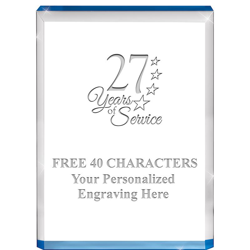 4" BLUE BILLBOARD ACRYLIC