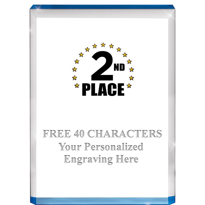 4" BLUE BILLBOARD ACRYLIC