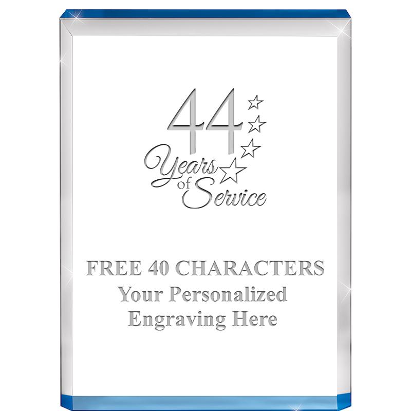 4" BLUE BILLBOARD ACRYLIC