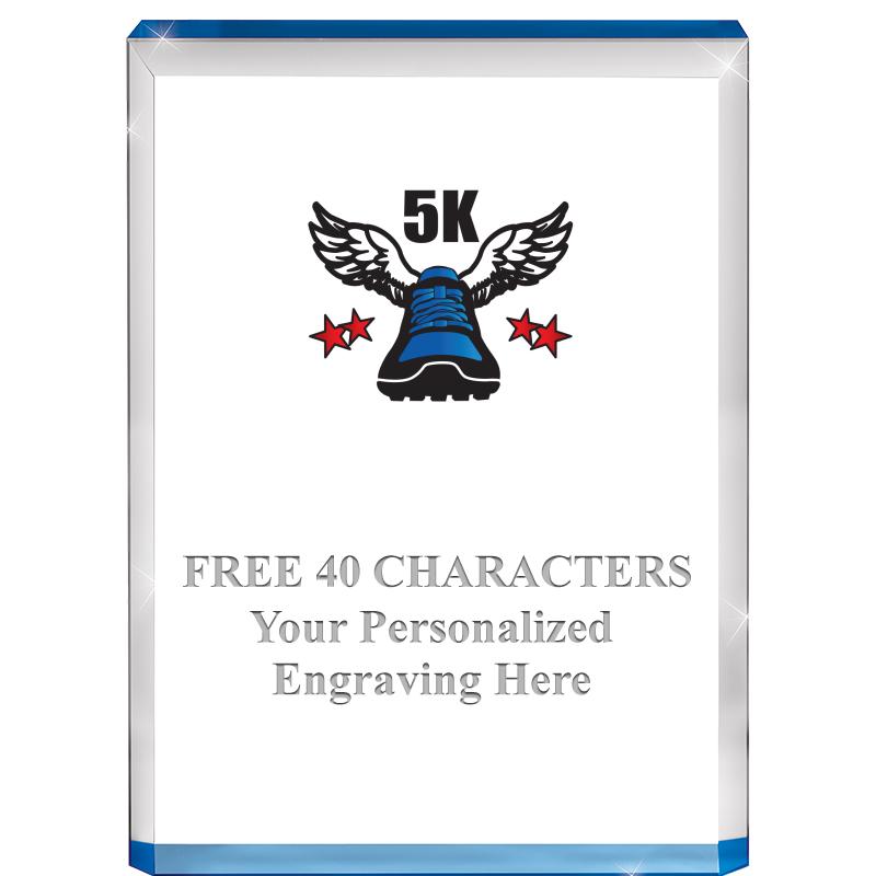 4" BLUE BILLBOARD ACRYLIC