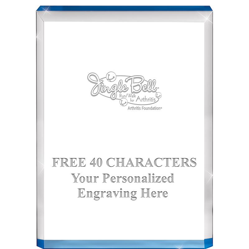 4" BLUE BILLBOARD ACRYLIC