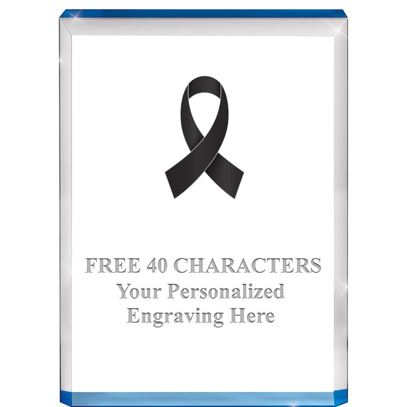 4" BLUE BILLBOARD ACRYLIC