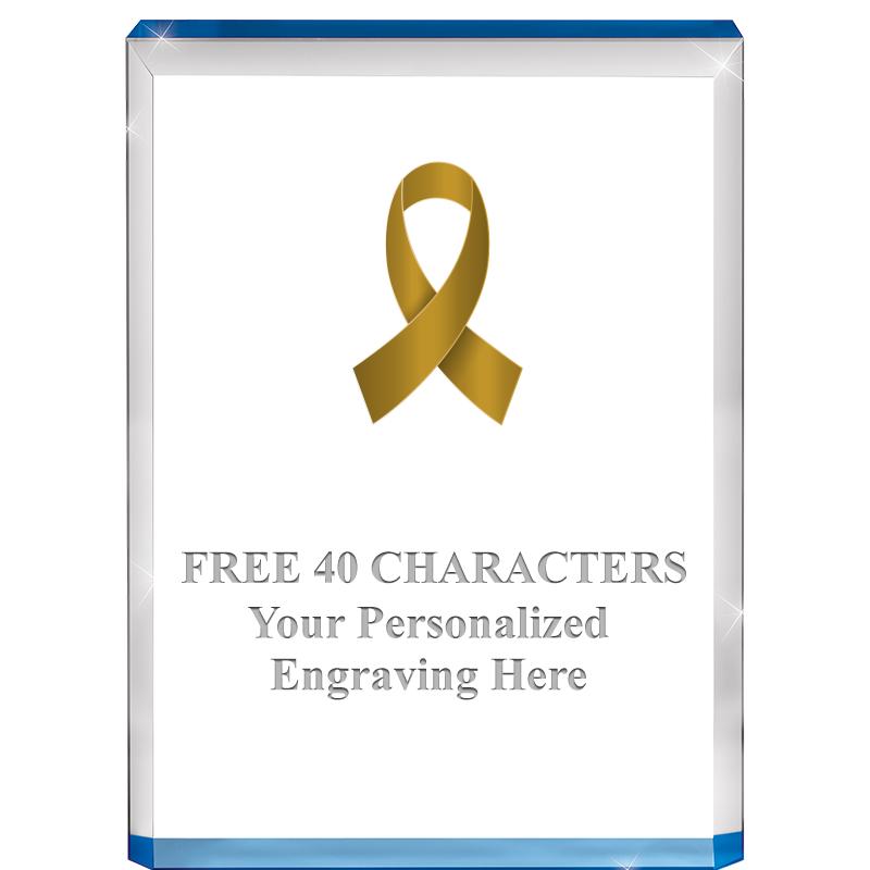 4" BLUE BILLBOARD ACRYLIC