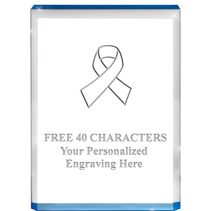 4" BLUE BILLBOARD ACRYLIC