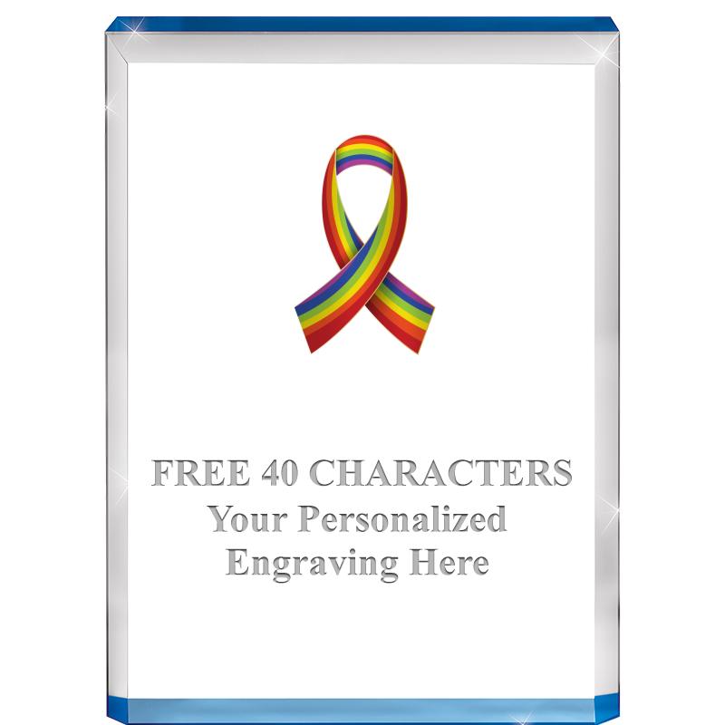 4" BLUE BILLBOARD ACRYLIC