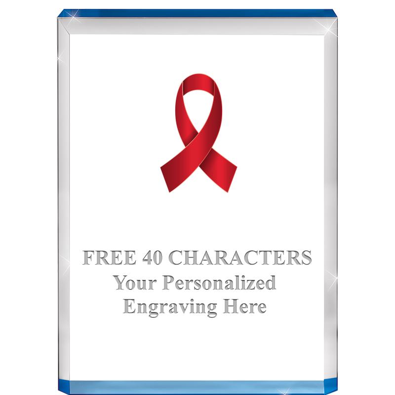 4" BLUE BILLBOARD ACRYLIC