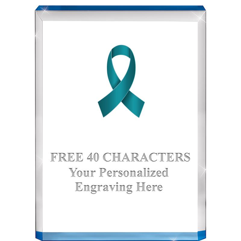 4" BLUE BILLBOARD ACRYLIC