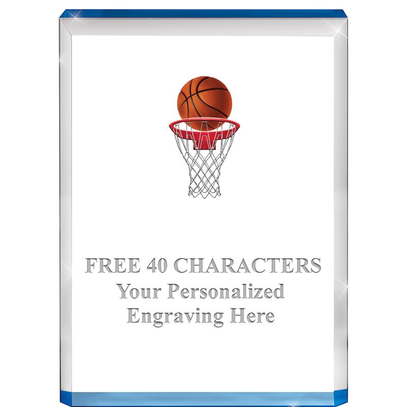 4" BLUE BILLBOARD ACRYLIC