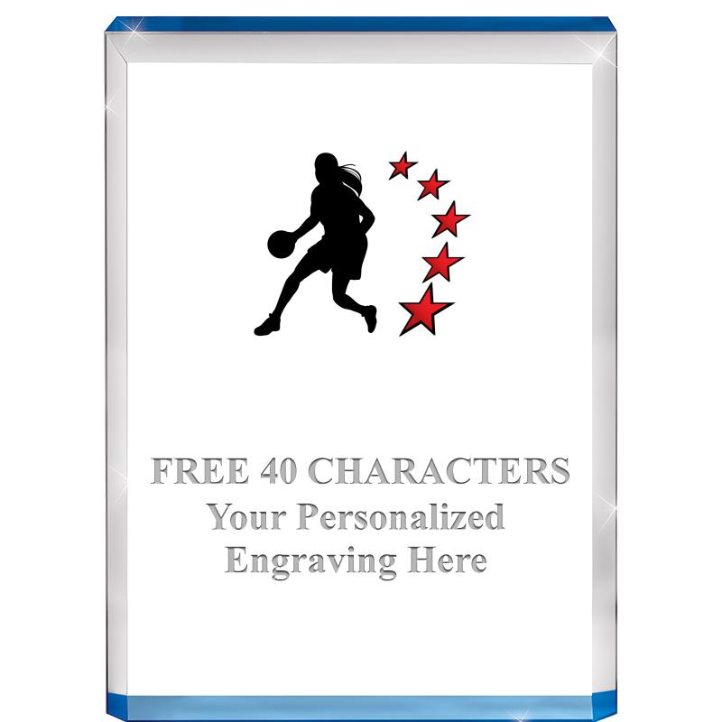 4" BLUE BILLBOARD ACRYLIC