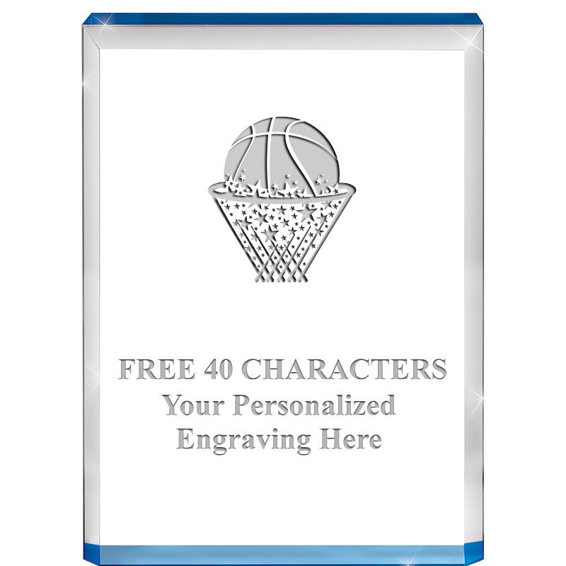 4" BLUE BILLBOARD ACRYLIC