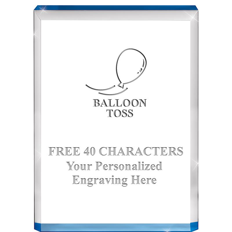 4" BLUE BILLBOARD ACRYLIC