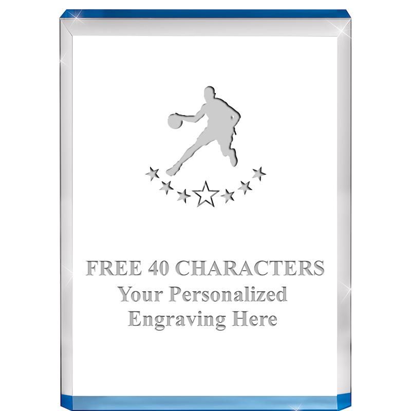 4" BLUE BILLBOARD ACRYLIC