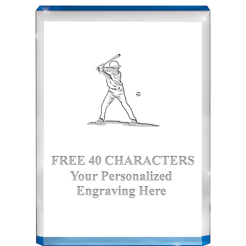 4" BLUE BILLBOARD ACRYLIC