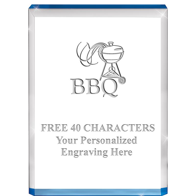 4" BLUE BILLBOARD ACRYLIC