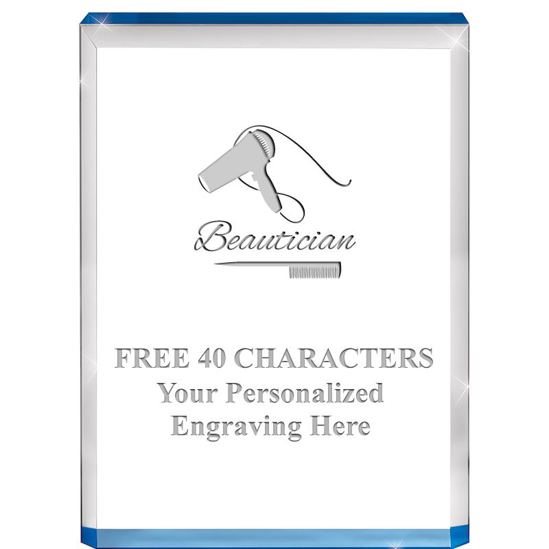 4" BLUE BILLBOARD ACRYLIC