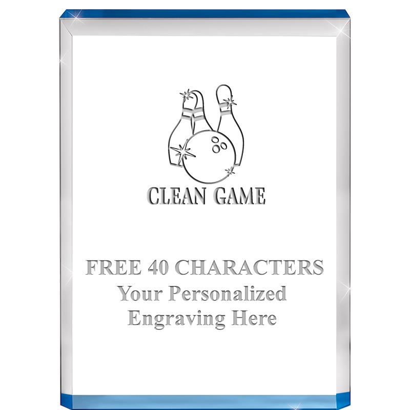 4" BLUE BILLBOARD ACRYLIC