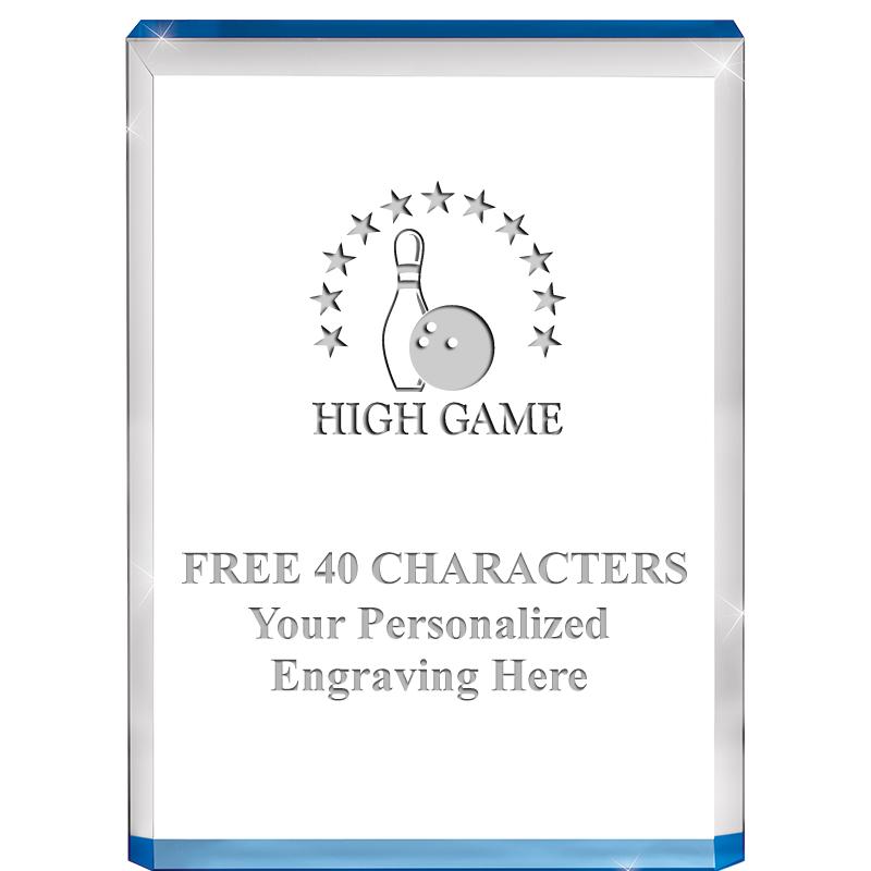 4" BLUE BILLBOARD ACRYLIC