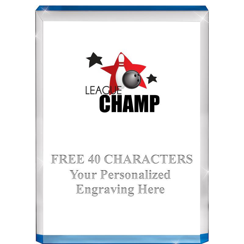 4" BLUE BILLBOARD ACRYLIC