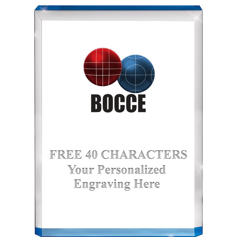 4" BLUE BILLBOARD ACRYLIC