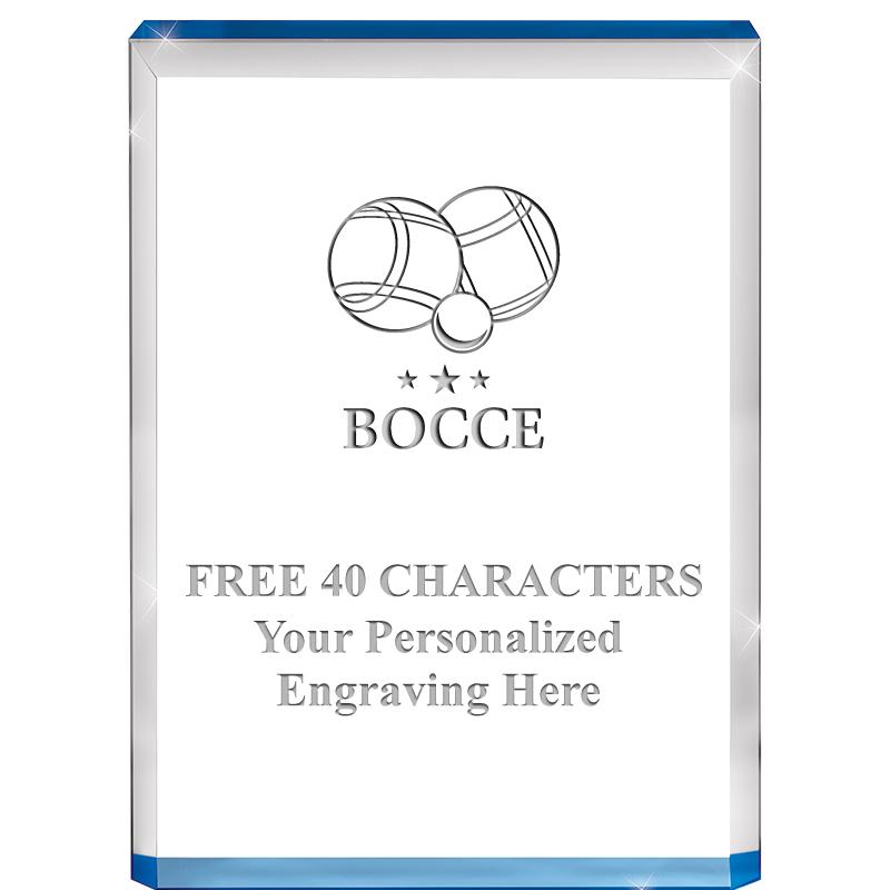 4" BLUE BILLBOARD ACRYLIC