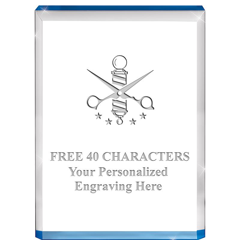 4" BLUE BILLBOARD ACRYLIC