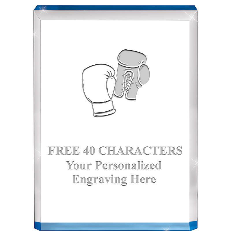 4" BLUE BILLBOARD ACRYLIC