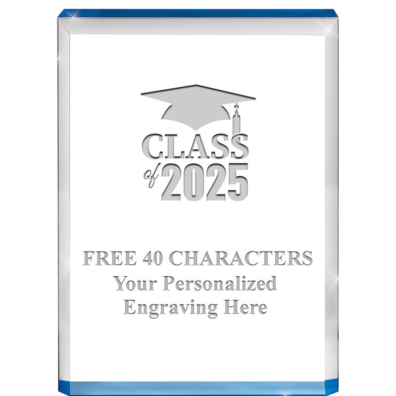 4" BLUE BILLBOARD ACRYLIC