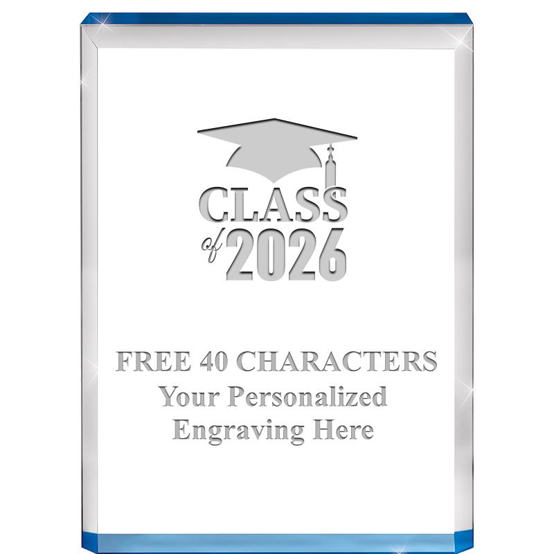 4" BLUE BILLBOARD ACRYLIC