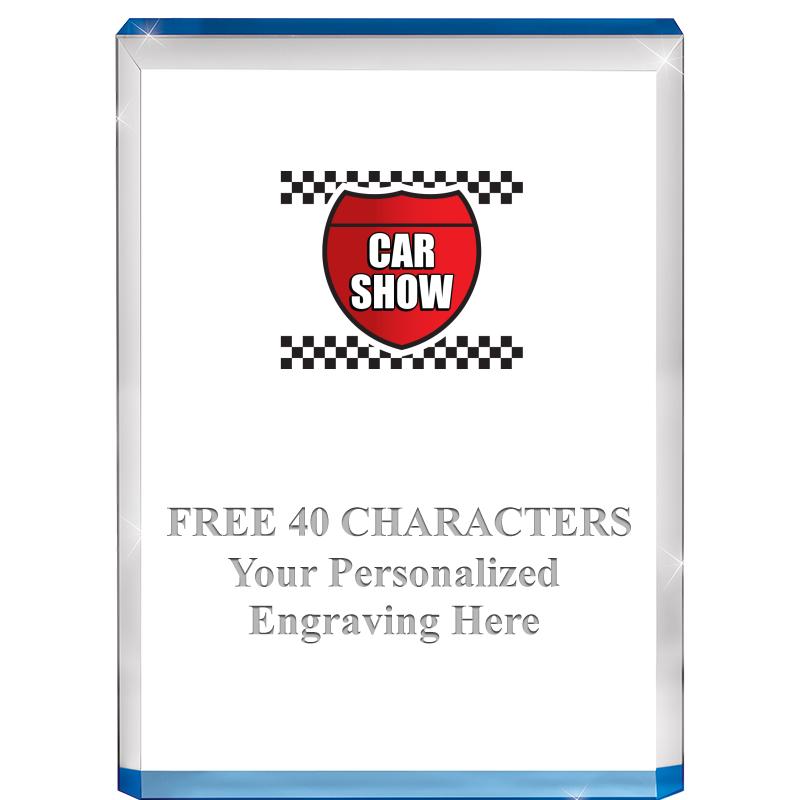 4" BLUE BILLBOARD ACRYLIC