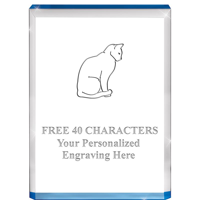 4" BLUE BILLBOARD ACRYLIC