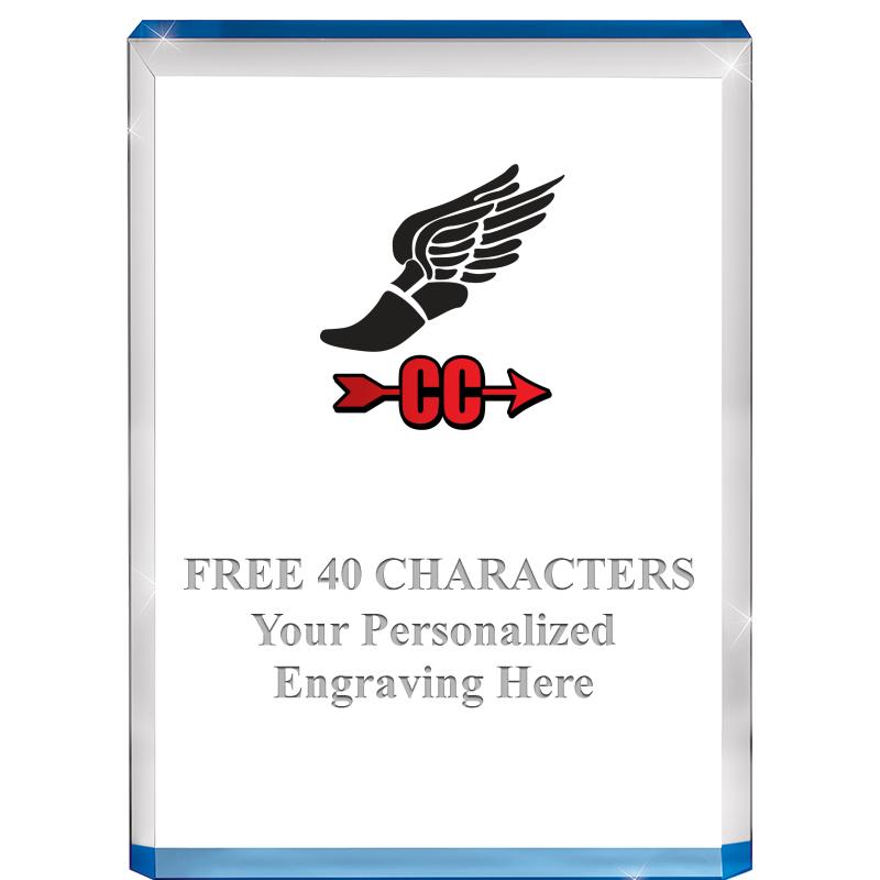 4" BLUE BILLBOARD ACRYLIC