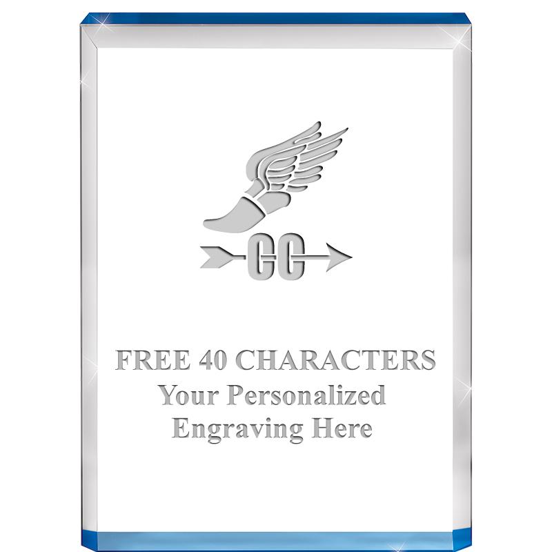 4" BLUE BILLBOARD ACRYLIC