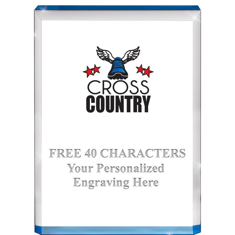 4" BLUE BILLBOARD ACRYLIC