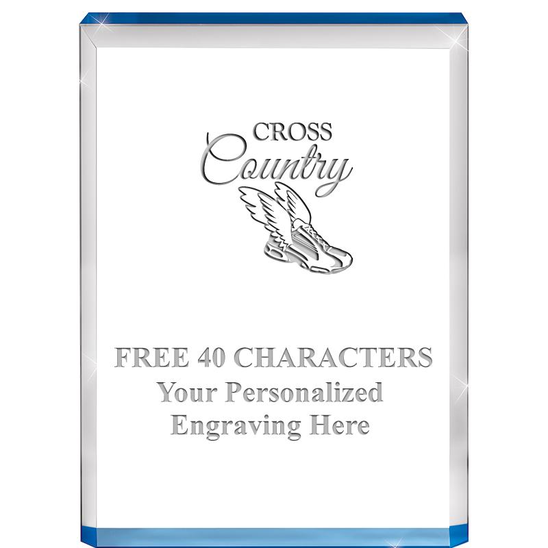 4" BLUE BILLBOARD ACRYLIC