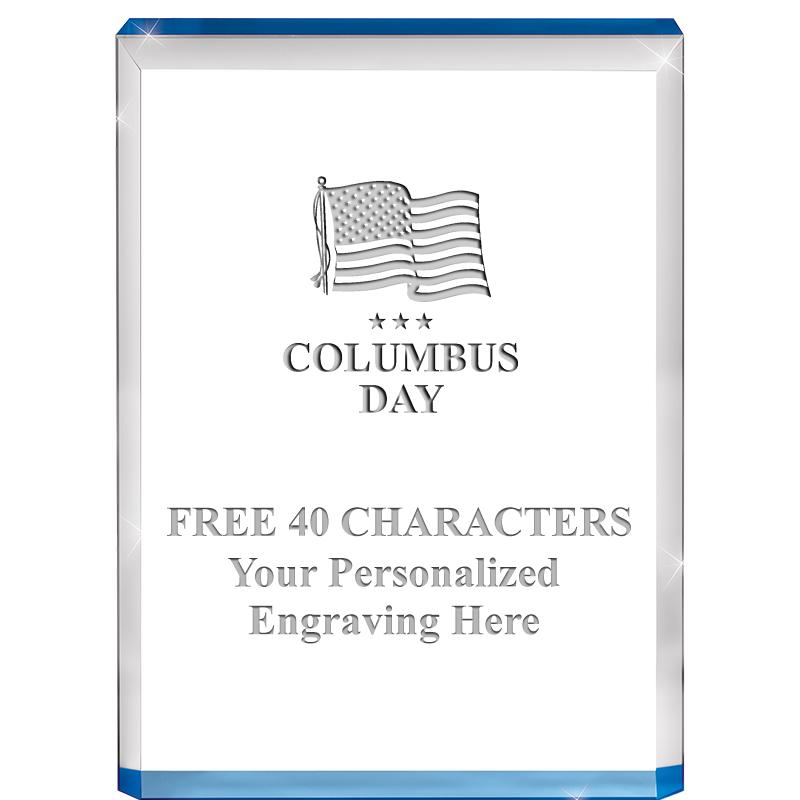 4" BLUE BILLBOARD ACRYLIC