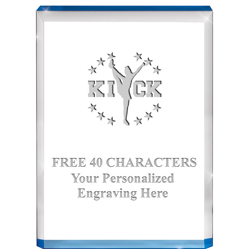 4" BLUE BILLBOARD ACRYLIC