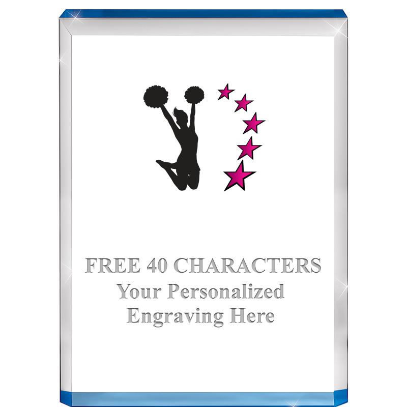 4" BLUE BILLBOARD ACRYLIC