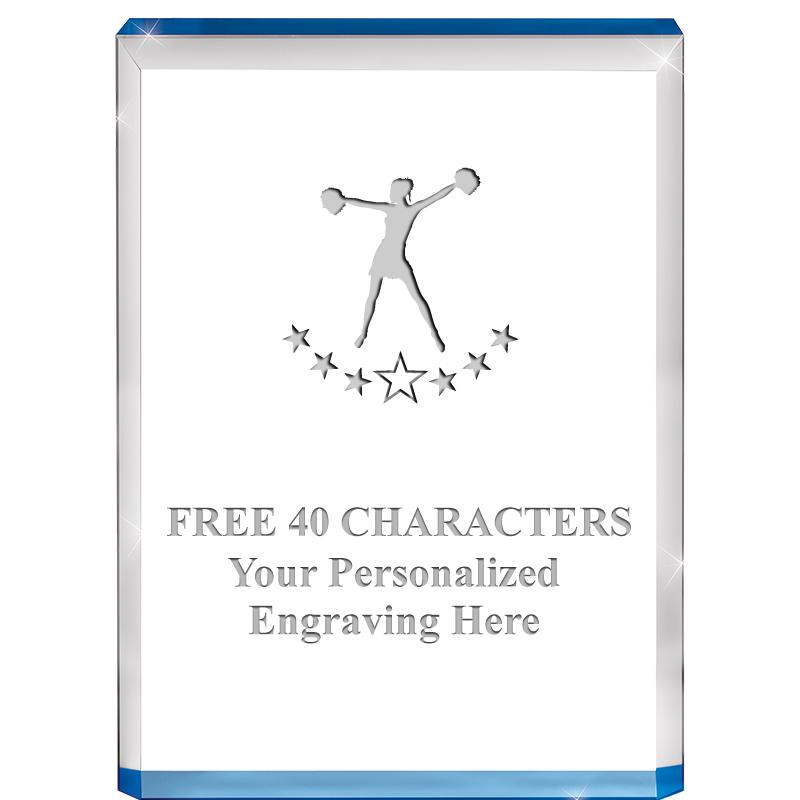 4" BLUE BILLBOARD ACRYLIC