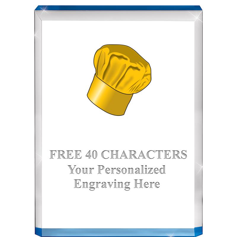 4" BLUE BILLBOARD ACRYLIC