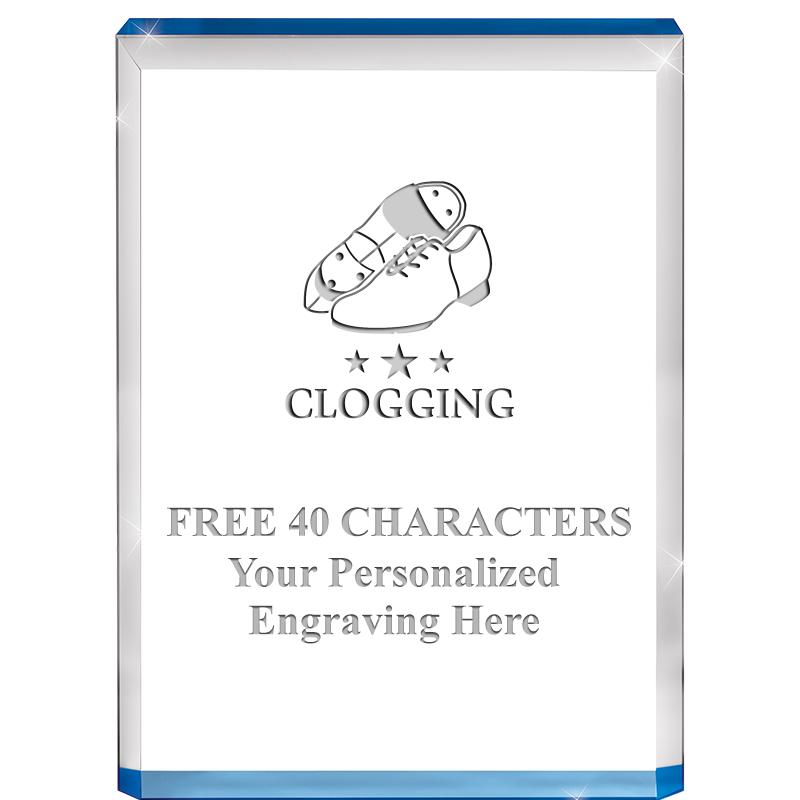 4" BLUE BILLBOARD ACRYLIC