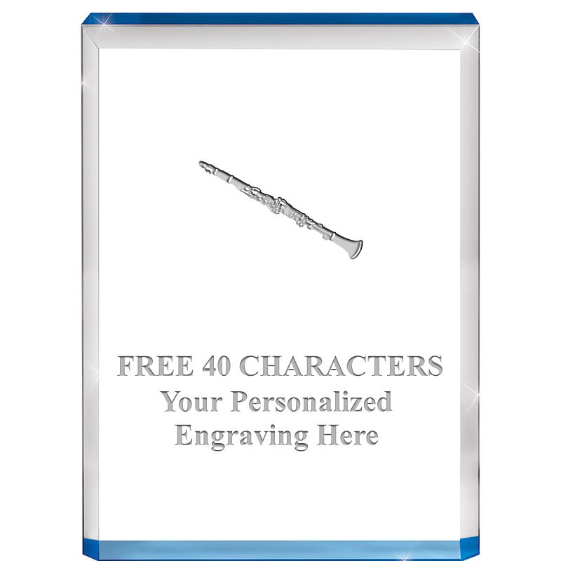 4" BLUE BILLBOARD ACRYLIC