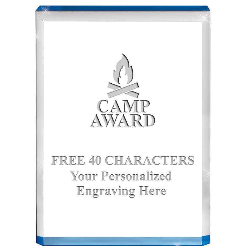 4" BLUE BILLBOARD ACRYLIC