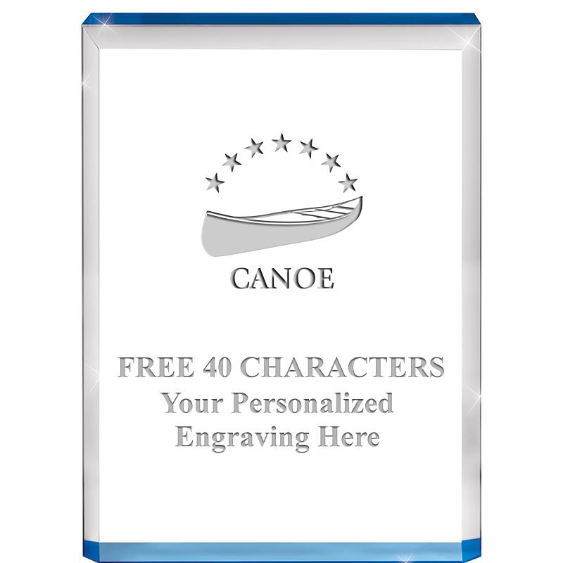 4" BLUE BILLBOARD ACRYLIC