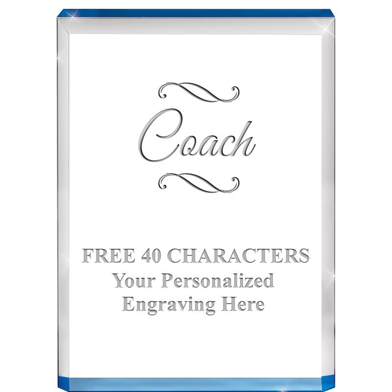 4" BLUE BILLBOARD ACRYLIC