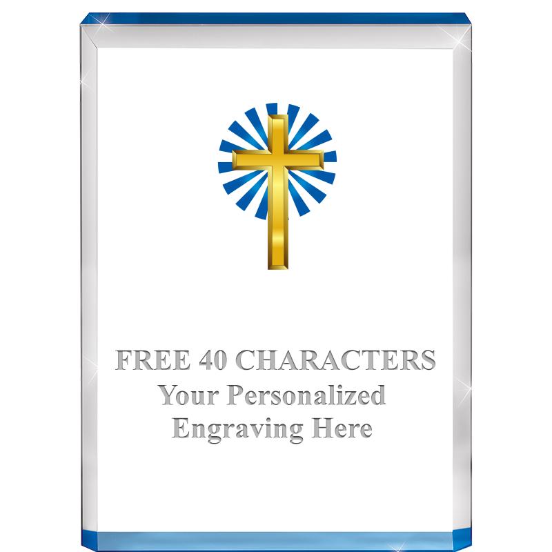 4" BLUE BILLBOARD ACRYLIC